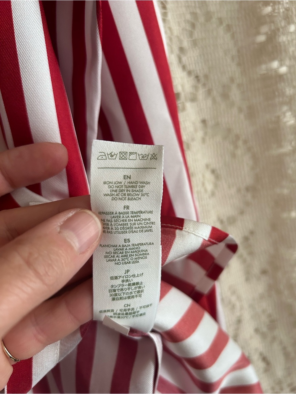 Lilysilk Amalfi Striped Silk Shirt - Picture 7 of 11